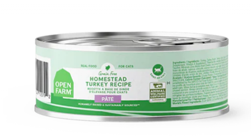 Open Farm Cat Canned Homestead Turkey 5.3 oz