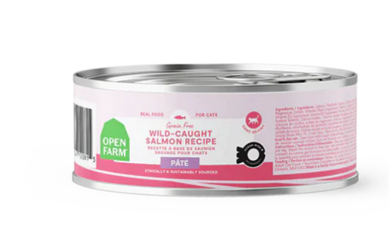 Open Farm Cat Canned Wild Caught Salmon 5.3 oz