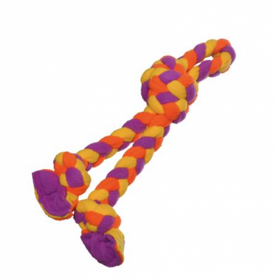 Tall Tails Dog Toy Braided Fleece Tug 15"