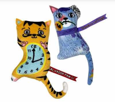 Kong Cat Toy Artz Dali / Van Gogh 2 pack