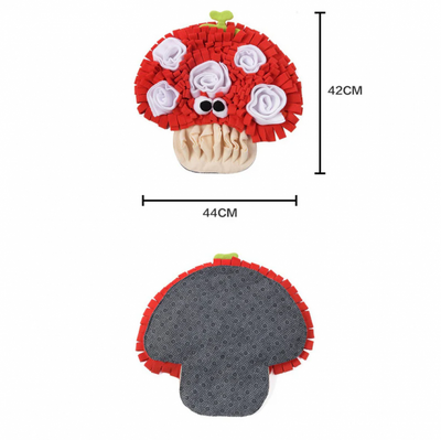 Cheerhunting Snuffy Veggie Snuffle Mat Mushroom