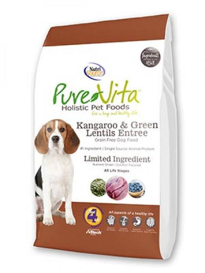 Pure Vita GF Kangaroo & Lentil 25 lb.