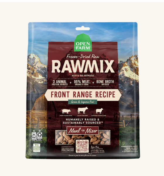 Open Farm Dog FD Rawmix Front Range Morsels 13.5 oz