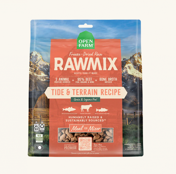 Open Farm Dog FD Rawmix Tide & Terrain Morsels 13.5 oz