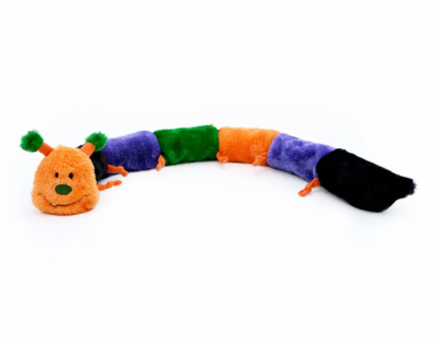 Zippy Paws Halloween Caterpillar Deluxe with 7 Squeakers