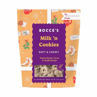 Bocce Bakery Holiday Soft & Chewy Milk n Cookies 6 oz