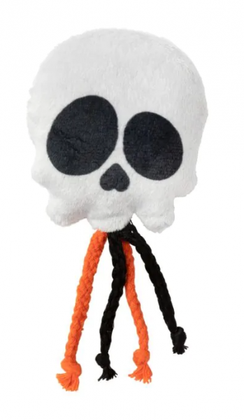 Fuzzyard Halloween Cat Toy Scully Skull