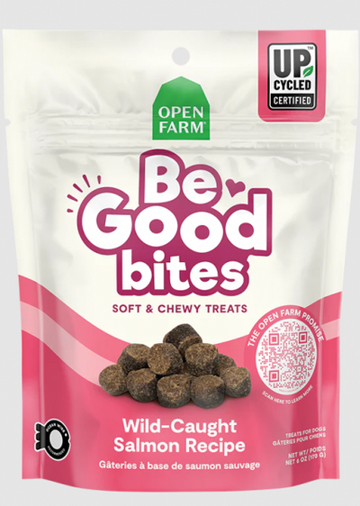 Open Farm Treat Be Good Bites Salmon 6 oz