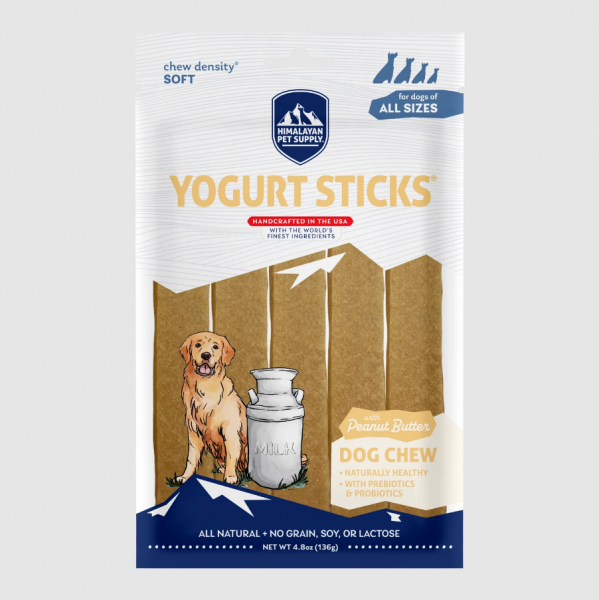 Himalayan Dog Chew Yogurt Stick 4 Ct Peanut Butter