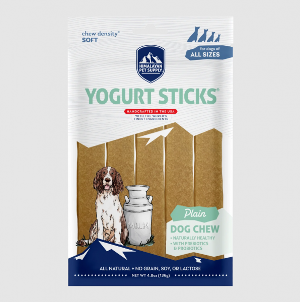 Himalayan Dog Chew Yogurt Stick 4 Ct Plain