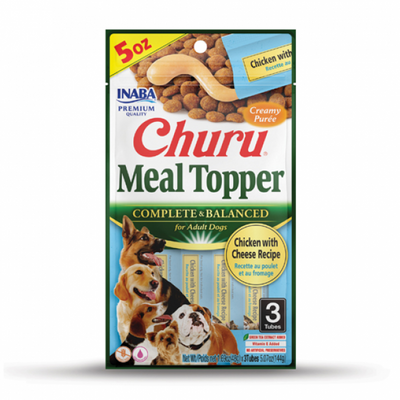 Inaba Dog Churu Meal Topper Chicken w/ Cheese 5.7 oz