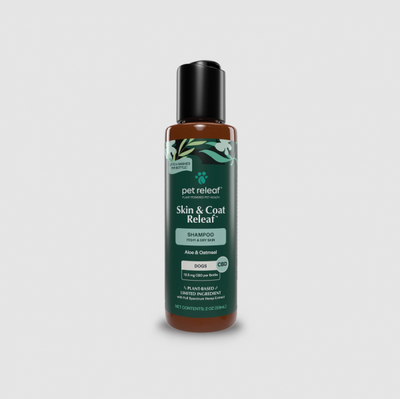 Pet Releaf CBD Shampoo Itchy Dry Skin 16 oz