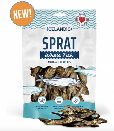 Icelandic Plus Cat Sprats Whole .85 oz