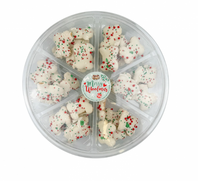 B&R Holiday Sprinkled Bones Large Platter