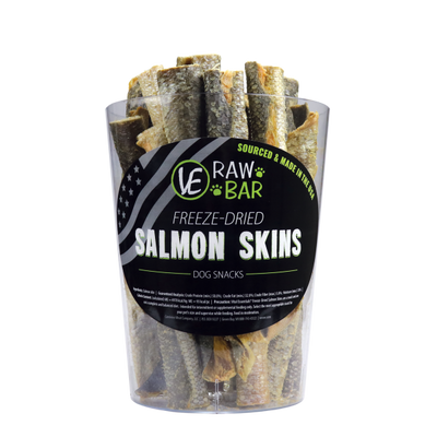 Vital Essentials Raw Bar FD Salmon Skins