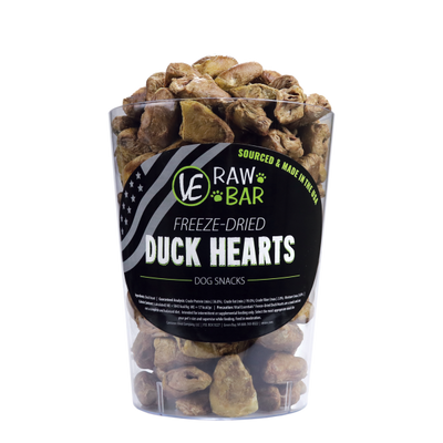 Vital Essentials Raw Bar FD Duck Hearts