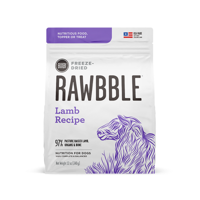 Bixbi Rawbble FD Food Lamb 4.5 oz.