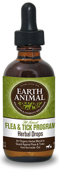 Earth Animal Flea and Tick Herbal Drops 2 oz.