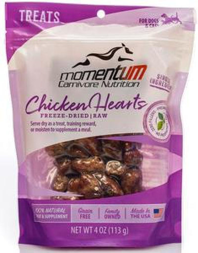 Momentum* FD Treats Chicken Hearts 3.5 oz.