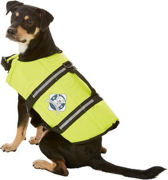 Paws Aboard Yellow Life Jacket