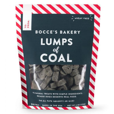 Bocce's* Bakery Holiday Soft & Chewy Lumps of Coal 6 oz. bag