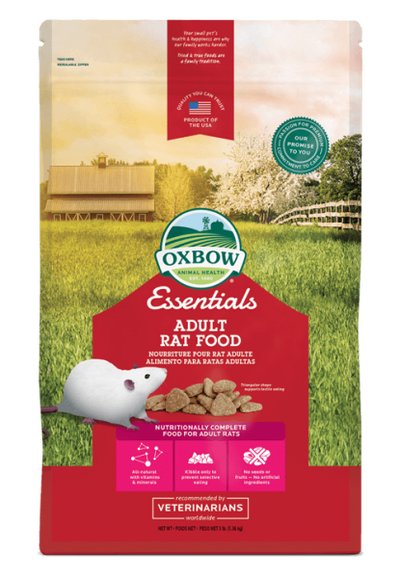 Oxbow Food Essentials Rat Adult 3 lb.