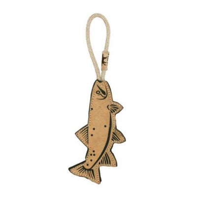 Tall Tails* Toy Leather & Wool Trout 16"