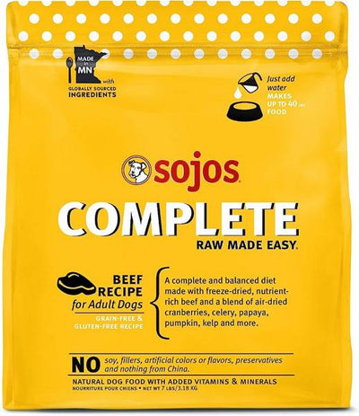 Sojos Complete Mix Beef 7 lb.