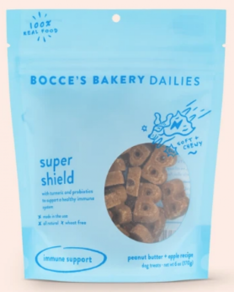 Bocce's* Bakery Dailies Soft & Chewy Super Shield 6 oz Bag