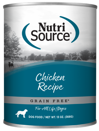 Nutrisource Dog Can Chicken 13 oz.