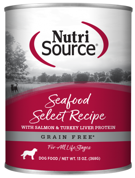 Nutrisource Dog Can Seafood Select 13 oz.