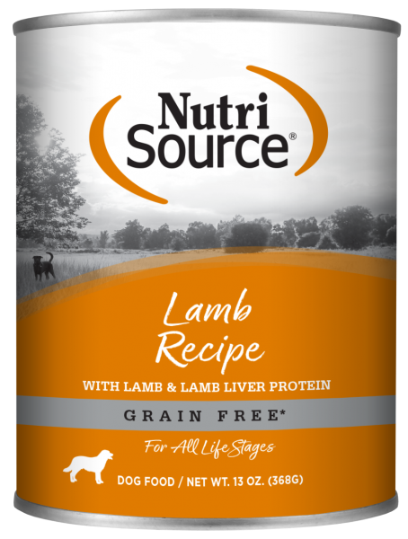 Nutrisource Dog Can Lamb 13 oz.