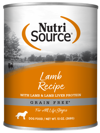 Nutrisource Dog Can Lamb 13 oz.