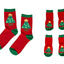 Pearhead Human and Dog Sock Set Holiday Tree