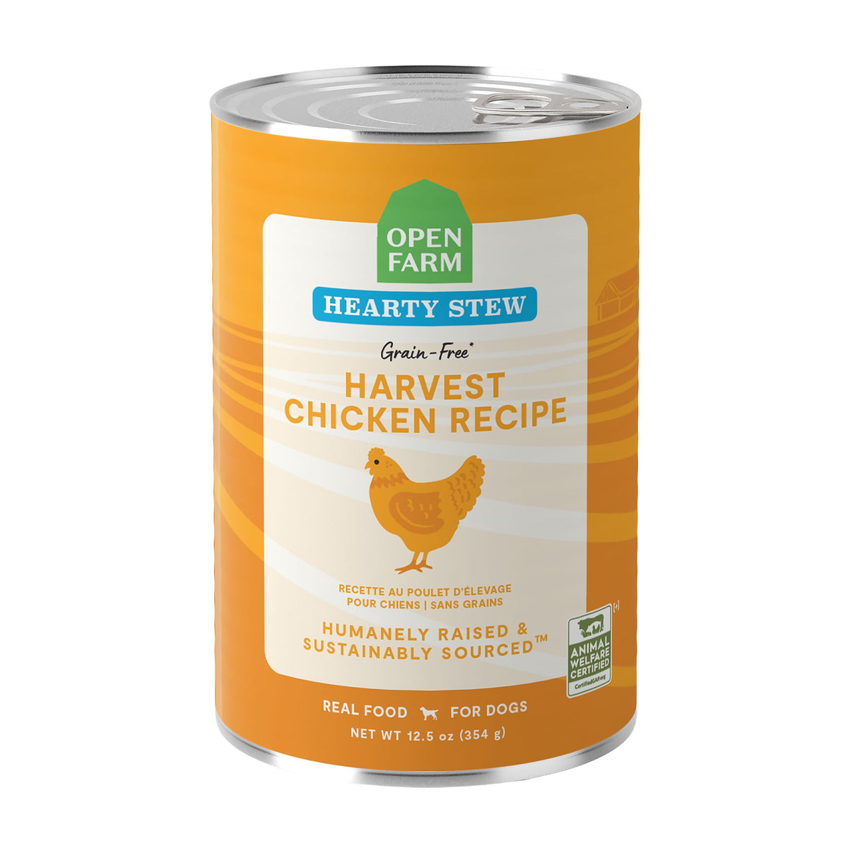 Open Farm Dog Can GF Stew Chicken 12.5 oz