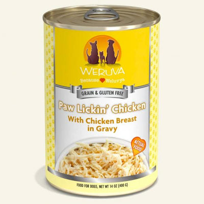 Weruva Dog Paw Lickin' Chicken 14 oz.