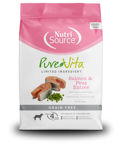 Pure Vita GF Salmon & Peas 25 lb.