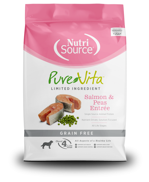 Pure Vita GF Salmon & Peas 4 lb.