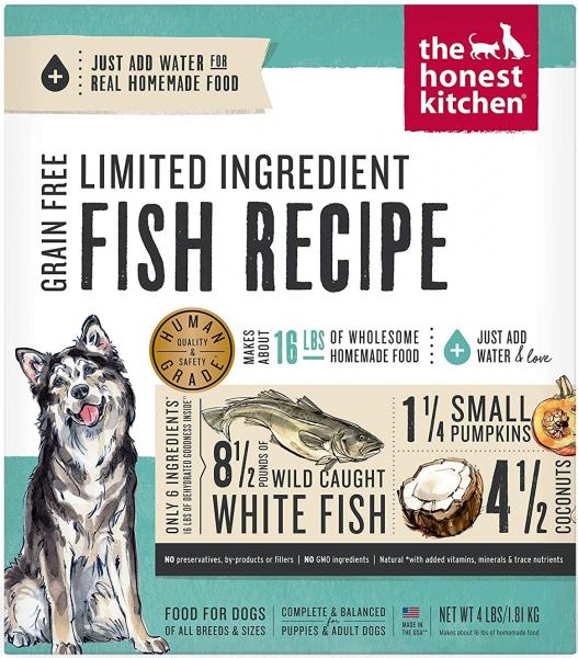 The Honest Kitchen Wholemade LID Fish 4 lb.