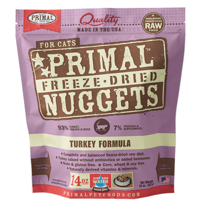 Primal Cat FD Turkey 14 oz.