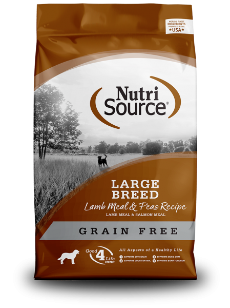 Nutrisource Large Breed Lamb & Pea 26 lb.