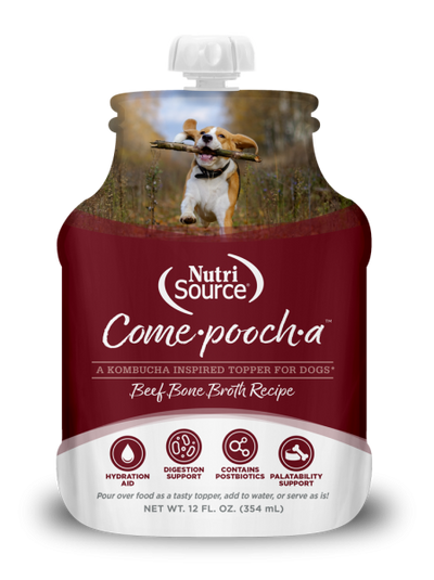 Nutrisource Come-Pooch-A Broth Beef 12 oz