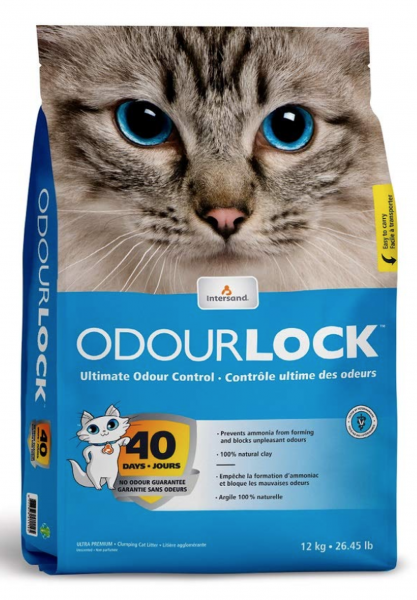 Intersand* Odorlock Unscented Cat Litter 25 lb