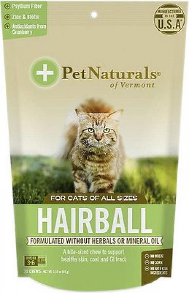 Pet Naturals* Cat Hairball Chew 30 ct.