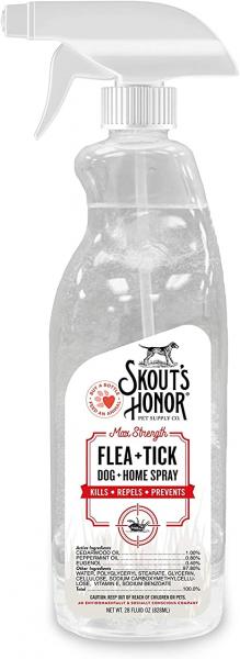Skout's Honor* Flea & Tick Dog & Home Spray 28 oz