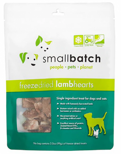 Small Batch FD Treat Lamb Hearts 3.5 oz