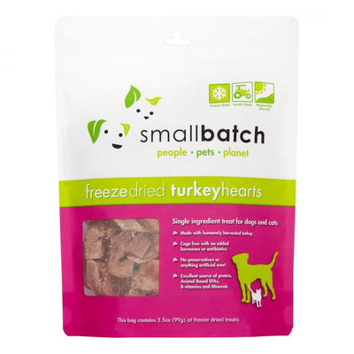 Small Batch FD Treat Turkey Hearts 3.5 oz