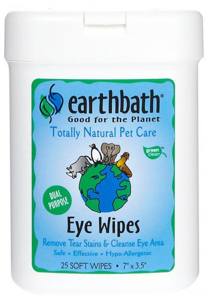 Earthbath Eye Wipes for Dogs and Cats