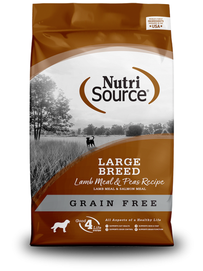 Nutrisource Large Breed Lamb & Pea 26 lb.