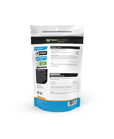 Vetri Science* Dog Composure Peanut Butter 45 Ct